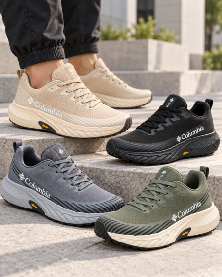 Men's Trail Running Sneakers – Sport Lace-Up Shoes